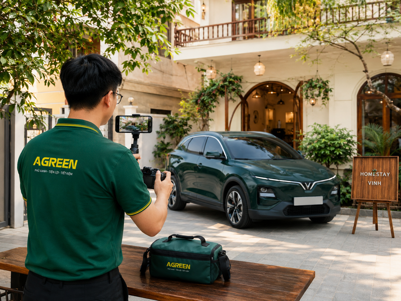 AGREEN hỗ trợ truyền thông cho homestay tại Vinh